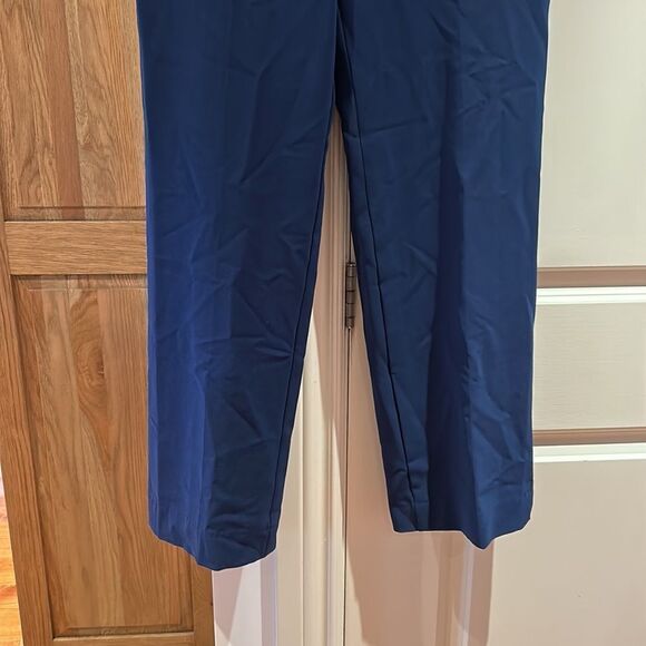 ST JOHN blue trousers dress pants made in USA 6 - Picture 3 of 9
